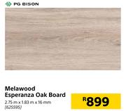 PG Bison Melawood Esperanza Oak Board 2.75m x 1.83m x 16mm