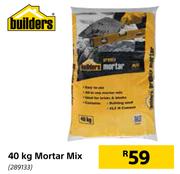 Builders 40 Kg Mortar Mix (289133)
