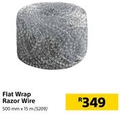 Flat Wrap Razor Wire