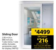 Sliding Door 2.05m (h) x 890mm (w)
