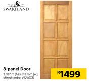 Swartland 8-Panel Door 2.032m (h) x 813mm (w)