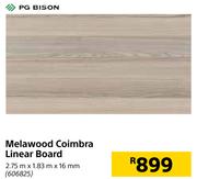 PG Bison Melawood Coimbra Linear Board 2.75m x 1.83m x 16mm