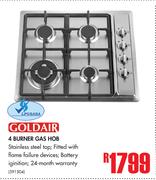 Goldair 4 Burner Gas Hob