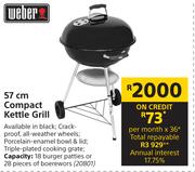 Weber 57cm Compact Kettle Grill