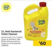 Clean day Anti Bacterial Toilet Cleaner-3Ltr