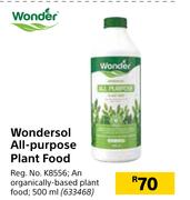 Wondersol All Purpose Plant Food-500ml