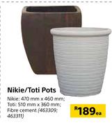 Nikie/Toti Pots-Each