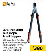 Garden Master Gear Function Telescopic Anvil Lopper 695mm