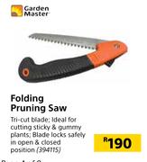 Garden Master Folding Pruning Saw