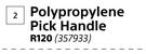 Lasher Polypropylene Pick Handle