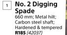 Lasher No.2 Digging Spade 660mm