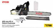 Ryobi 450mm 45cc Petrol Chainsaw