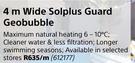 4m Wide Solplus Guard Geobubble-Per m