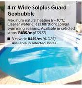 3m Wide Solplus Guard Geobubble-Per m