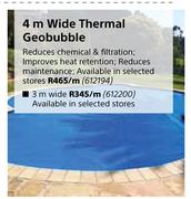 3m Wide Thermal Geobubble-Per m