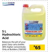 Blue Chem Hydrochloric Acid-5Ltr
