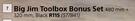 Big Jim Toolbox Bonus Set Black-480mm + 320mm
