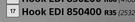 Hook EDI 850400