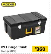 Addis 89Ltr Cargo Trunk Black