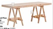 Builders Laminated Pine Utility Top Plus Pine Trestle-Per Combo