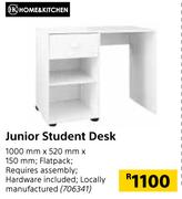 Home & Kitchen Junior Student Desk -1000mm x 520mm x 150mm