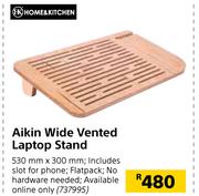 Home & Kitchen Aikin Wide Vented Laptop Stand-530mm X 300mm 