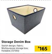 Storage Denim Box