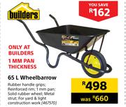 Builders 65Ltr Wheelbarrow