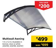 Multiwall Awning-1m x 1.2m