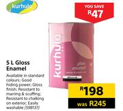 0Kurhula Gloss Enamel-5Ltr
