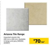 Arizona Tile Range-430mm x 430mm Per Sqm