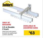 Builders 2.5m Double C-Track