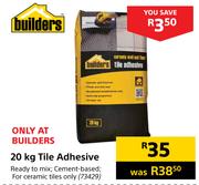 Builders 20Kg Tile Adhesive