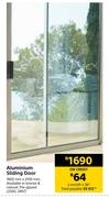 Aluminium Sliding Doorr-1800mm x 2100mm