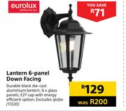 Eurolux Lantern 6 Panel Down Facing