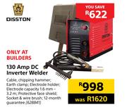 Disston 130 AMP DC Inverter Welder