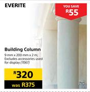 Everite Building Column-9mm x 200mm x 2m