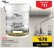 Fired Earth Severe Weather-20Ltr