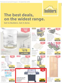 Builders Eastern Cape : The Best Deals On The Widest Range (21 Aug - 16 Sept 2018), page 1