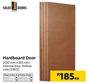 Hardboard Door 2032mm x x813mm-Each