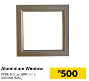 Aluminium Window 600mm x 600mm