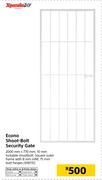 Xpanda Diy Econo Shoot Bolt Security Gate-2000mm x 770mm, 10mm