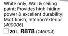 Dulux Acrylic PVA-20Ltr