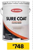 Plascon Sure Coat Solvent Based Plaster Primer-20Ltr