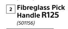 Fibreglass Pick Handle