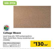 Van Dyck Cottage Weave-Per Sqm