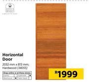 Lotus Horizontal Door Hardwood-2032mm x 813mm