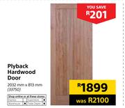 Plyback Hardwood Door-2032mm x 813mm