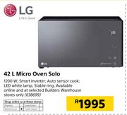 LG 42Ltr Micro Oven Solo