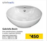 Splash Works Gabriella Basin